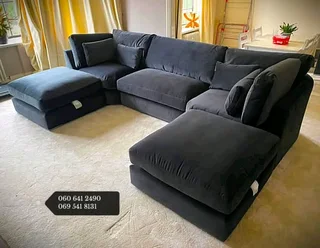 2:3:4 seater sofas and Ottoman