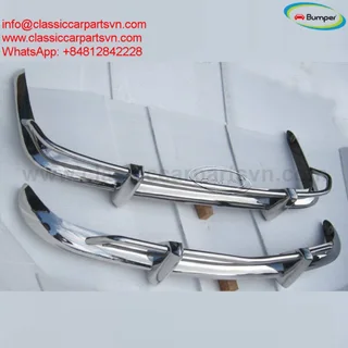 VW Karmann Ghia US Export style bumpers year (1956-1966) by stainless steel new