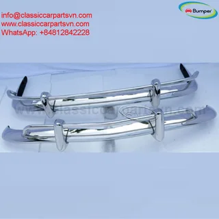 VW Karmann Ghia US Export style bumpers year (1967-1969) by stainless steel new