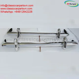 Volkswagen Karmann Ghia T34 (1962-1965) bumpers by stainless steel new