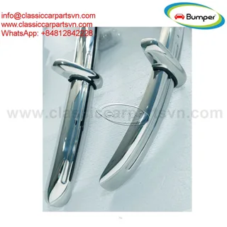 VW Beetle Split year (1950 – 1953) bumpers by stainless steel new