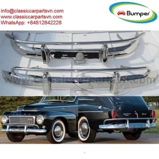 Volvo PV 544 USA type (1958-1965) bumpers by stainless steel new
