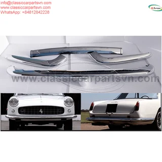 Ferrari 250 GT Coupé Cabriolet Pininfarina S2 (1956-1964) bumper by stainless steel new