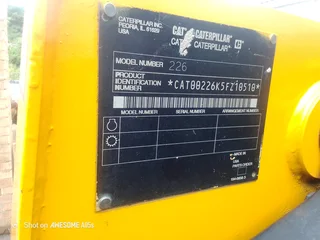 JCB 1 cx and Cat 226 skid steer loader for sale as a package