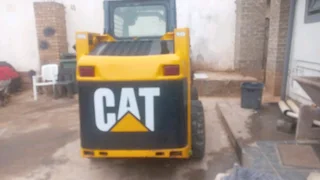 JCB 1 cx and Cat 226 skid steer loader for sale as a package