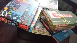 Board games , puzzles .....