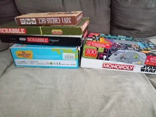 Board games , puzzles .....