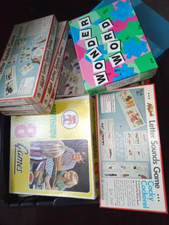 Board games , puzzles .....