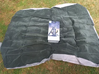 Blow up mattress and pump