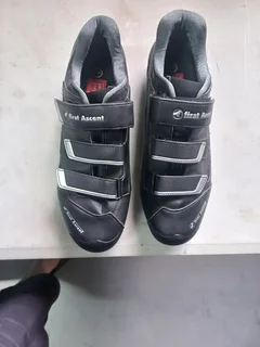 First Accent cycling shoes