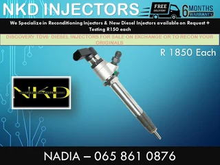 Discovery Tdv 6 Diesel Injectors For Sale Or To Recon