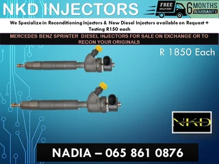 Mercedes Benz Sprinter Diesel Injectors For Sale On Exchange With 6 Months Warranty