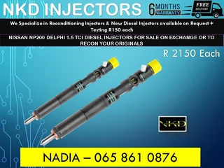 Nissan Np200 Diesel Injectros For Sale On Exchange
