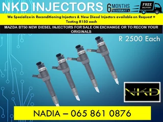 Mazda Bt50 New Diesel Injectors For Sale On Exchange Or To Recon