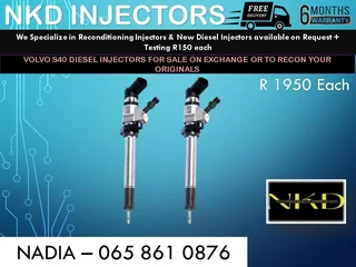 Volvo S40 Diesel Injectors For Sale On Exchange With 6 Months Warranty