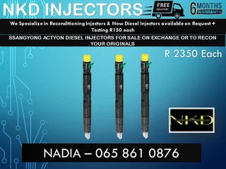 Ssangyong Actyon Diesel Injectors For Sale On Exchange