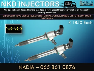 Discovery Tdv8 Diesel Injectors For Sale On Exchange With 6 Months Warranty