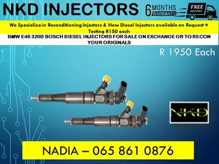 Bmw E46 320d Diesel Injectors For Sale On Exchange Or To Recon With Warranty