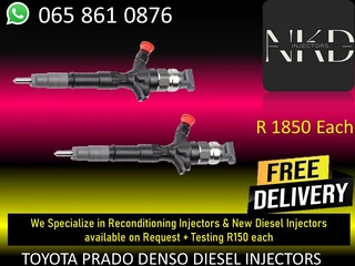 Toyota Prado Diesel Injectors For Sale On Exchange Or Recon