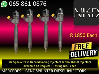 Mercedes Sprinter diesel injectors for sale on exchange or recon