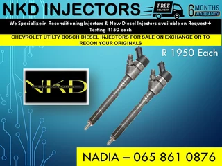 Chevrolet Utility (bosch) Diesel Injectors For Sale For Sale On Exchange With 6 Warranty