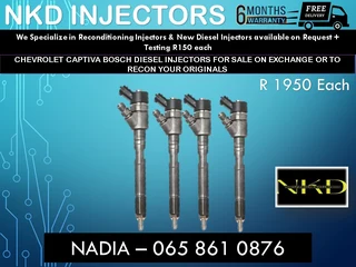 Chevrolet Captiva Diesel Injectors For Sale On Exchange