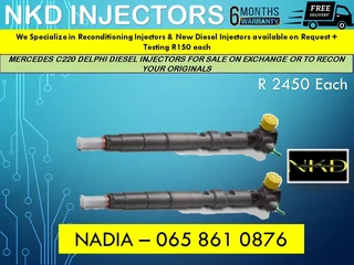 Mercedes C220 Diesel Injectors For Sale On Exchange
