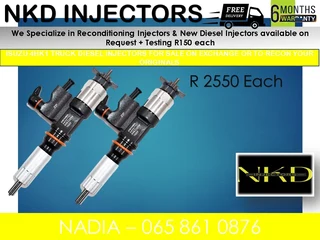 Isuzu 4hk1 Diesel Injectors For Sale On Exchange With 6 Months Warranty