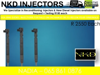 Kia (2500) Diesel Injectors For Sale On Exchange Or To Recon With Warranty