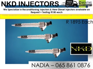 Ford Ranger 2.2 Diesel Injectors For Sale On Exchange Or To Recon