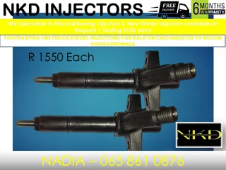 Toyota Dyna 14b Diesel Injectors For Sale On Exchange