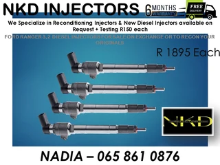 Ford Ranger 3.2 Diesel Injectors For Sale On Exchange Or To Recon With Warranty