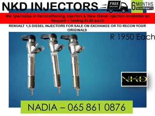 Renault 1.5 Diesel Injectors For Sale On Exchange