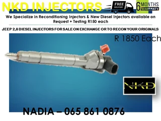 Jeep 2.8 Diesel Inejctors For Sale Or To Recon