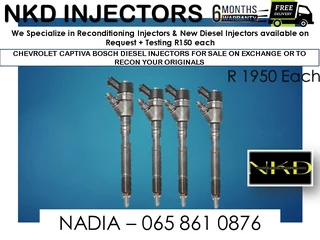 Chevrolet Captiva Diesel Injectos For Sale On Exchange