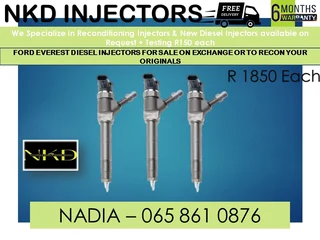Ford Everest Diesel Injectors For Sale Or To Recon