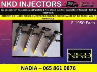Citroen C3 1.4 Hdi Diesel Injectors For Sale On Exchange