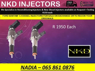 Ford Bantam 1.4 Diesel Njectors For Sale On Exchange With 6 Months Warranty