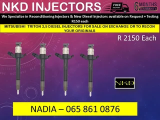 Mitsubishi Triton 2.5 Diesel Injectors For Sale On Exchange