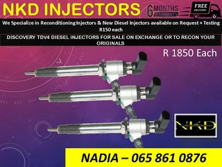 Discovery Tdv 4 Dieselinjectors For Sale On Exchange