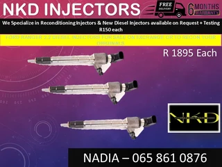 Ford Ranger 2.2 Diesel Injectors For Sale On Exchange Or To Recon