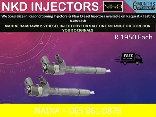 Mahindra Mhawk Diesel Injectors For Sale On Exchange Or To Recon