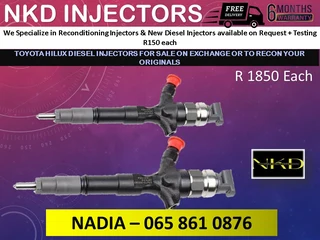 Toyota Hilux Diesel Injectors For Sale On Exchange With 6 Months Warranty