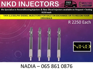 Tata 2.2 Diesel Injectors For Sale On Exchange Or To Recon