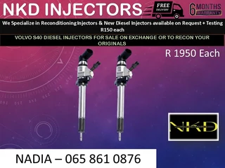 Volvo S40 Diesel Injectors For Sale On Exchange With 6 Months Warranty