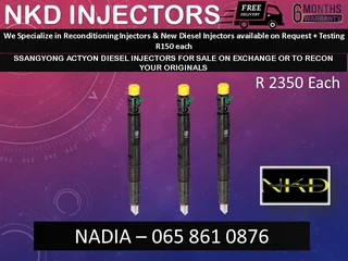 Ssangyong Actyon Diesel Injectors For Sale On Exchange