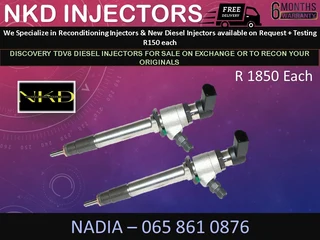 Discovery Tdv8 Diesel Injectors For Sale On Exchange With 6 Months Warranty