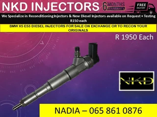 Bmw X5 E53 Diesel Injectors For Sale On Exchange