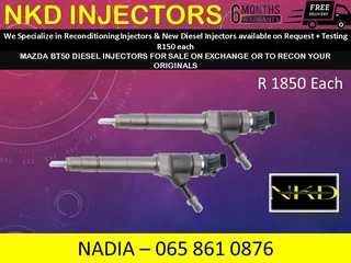Mazda Bt50 Diesel Injectors For Sale On Exchange Or To Recon