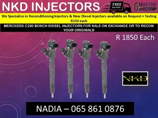 Mercedes C220 Diesel Injectors For Sale On Exchange Or To Recon